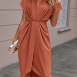 Midi Wrap Dress