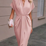 Midi Wrap Dress