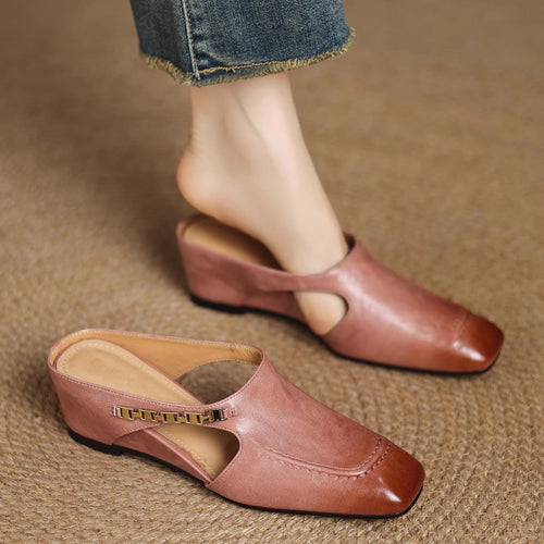 Avella Leather Slippers