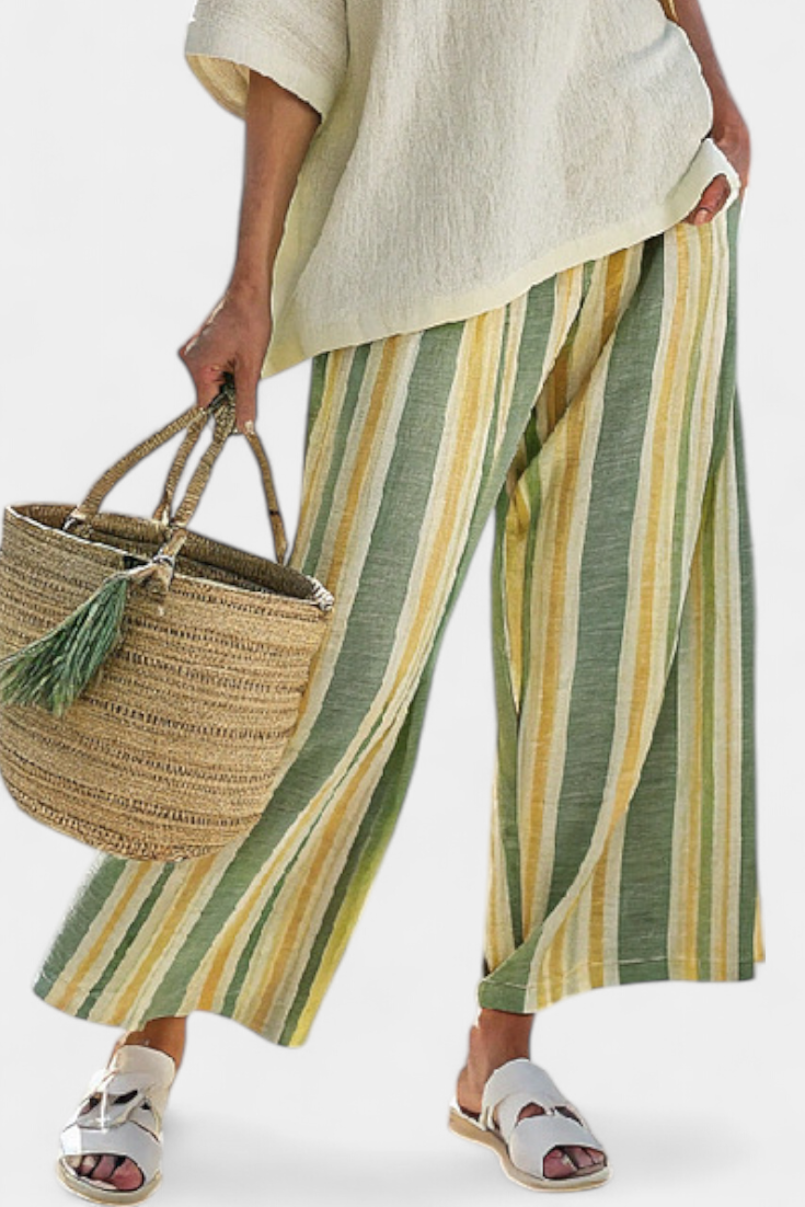 Olive Green Bamboo Linen Set