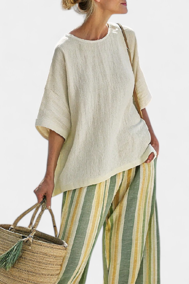 Olive Green Bamboo Linen Set