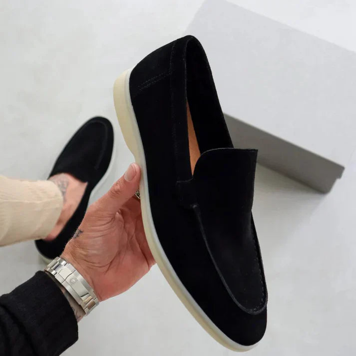 Suede Moccasins (Juoda 2)