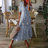 Bohemian Style Midi Dress