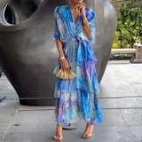 Elegantiška šifono suknelė