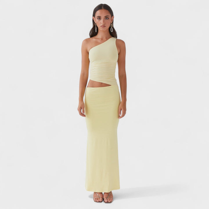 Asymmetrical Maxi Dress