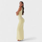 Asymmetrical Maxi Dress