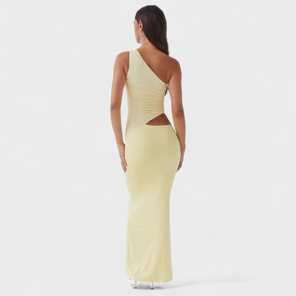 Asymmetrical Maxi Dress