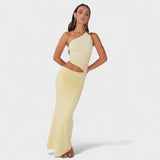 Asymmetrical Maxi Dress