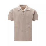 Atsitiktiniai Polo Marškiniai - Jacquard Audinys