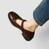 Mary Jane Orthopedic Shoes (Smėlinė)