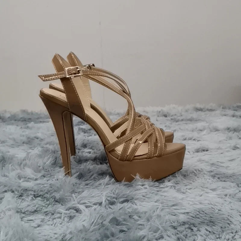 Stilingi Elegantiški Kulniukai (Smėlio)