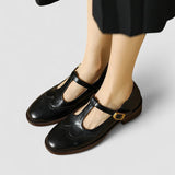 Mary Jane Orthopedic Shoes (Smėlinė)