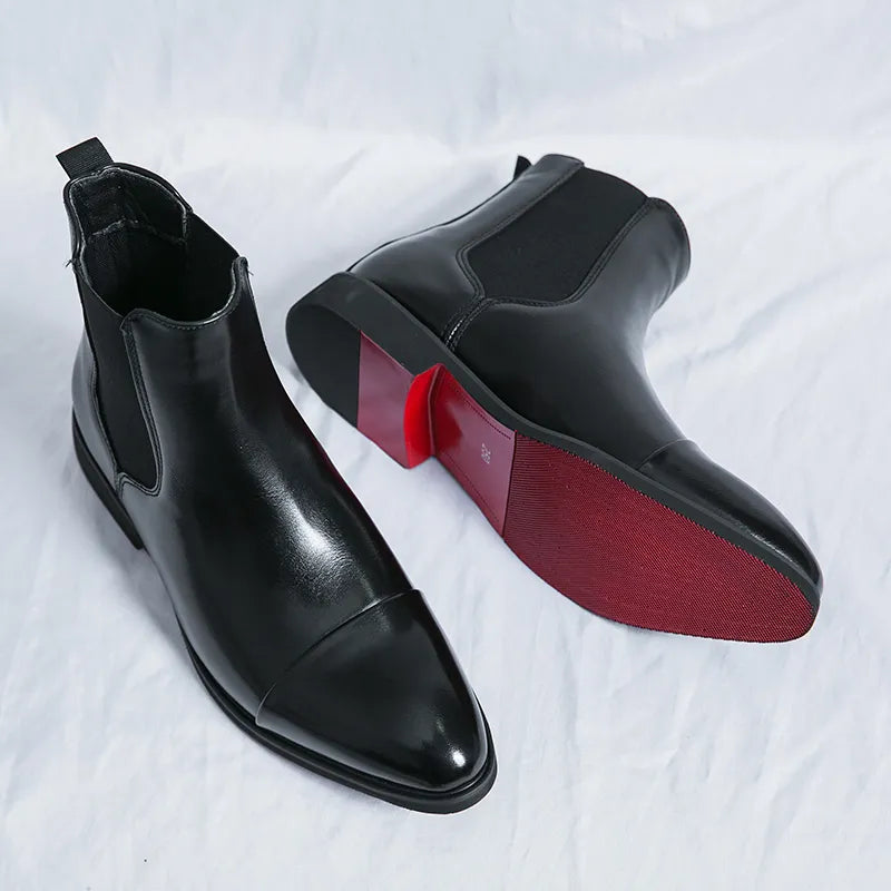 Leather Chelsea Boots