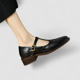 Mary Jane Orthopedic Shoes (Smėlinė)