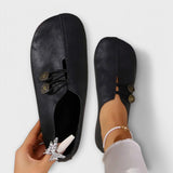 Leather Ballerina Flats