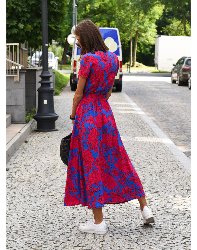 Midi Floral Dress