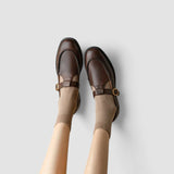 Mary Jane Orthopedic Shoes with Square Heel
