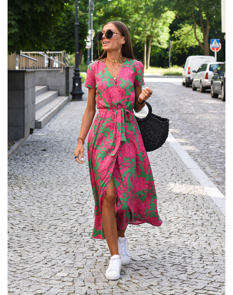 Midi Floral Dress