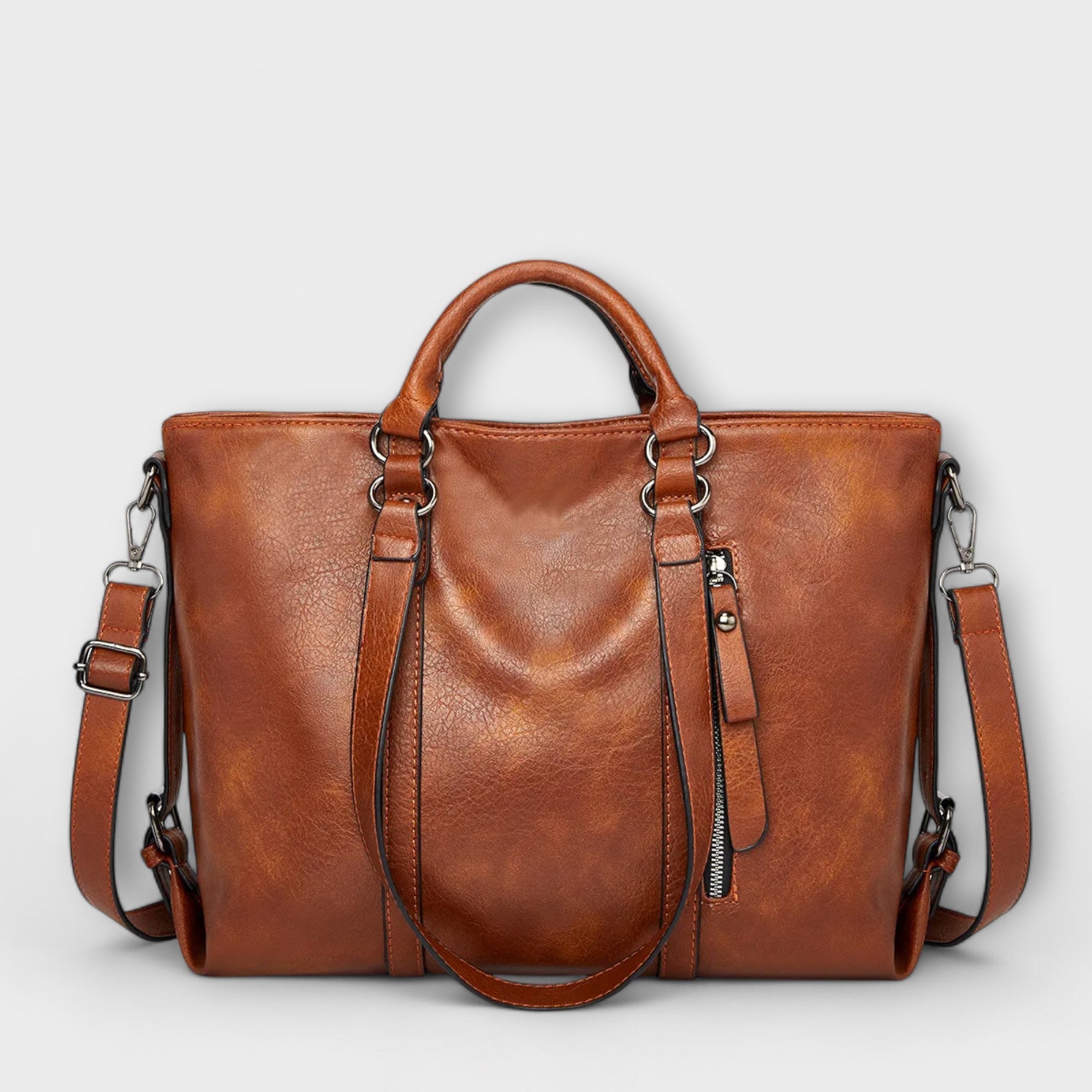 Didelė odinė handbag