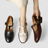 Mary Jane Orthopedic Shoes (Smėlinė)