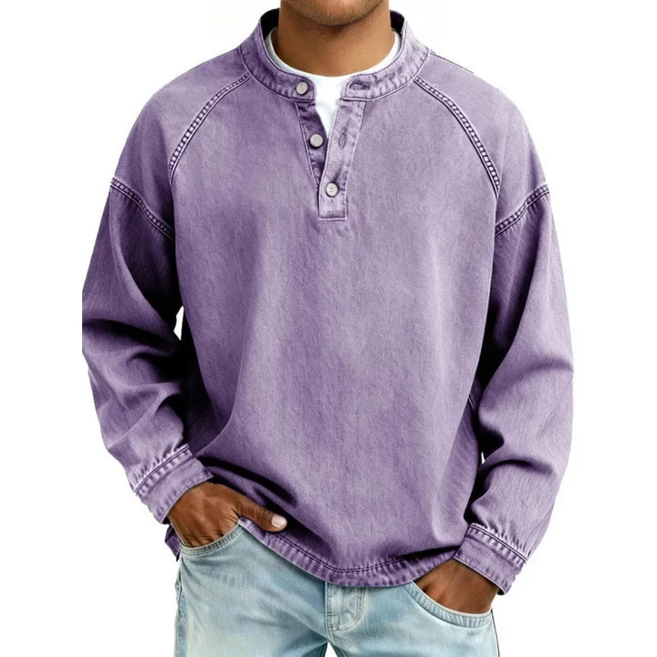 Retro Henley Shirt