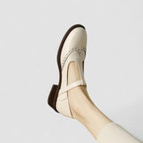 Mary Jane Orthopedic Shoes (Smėlinė)