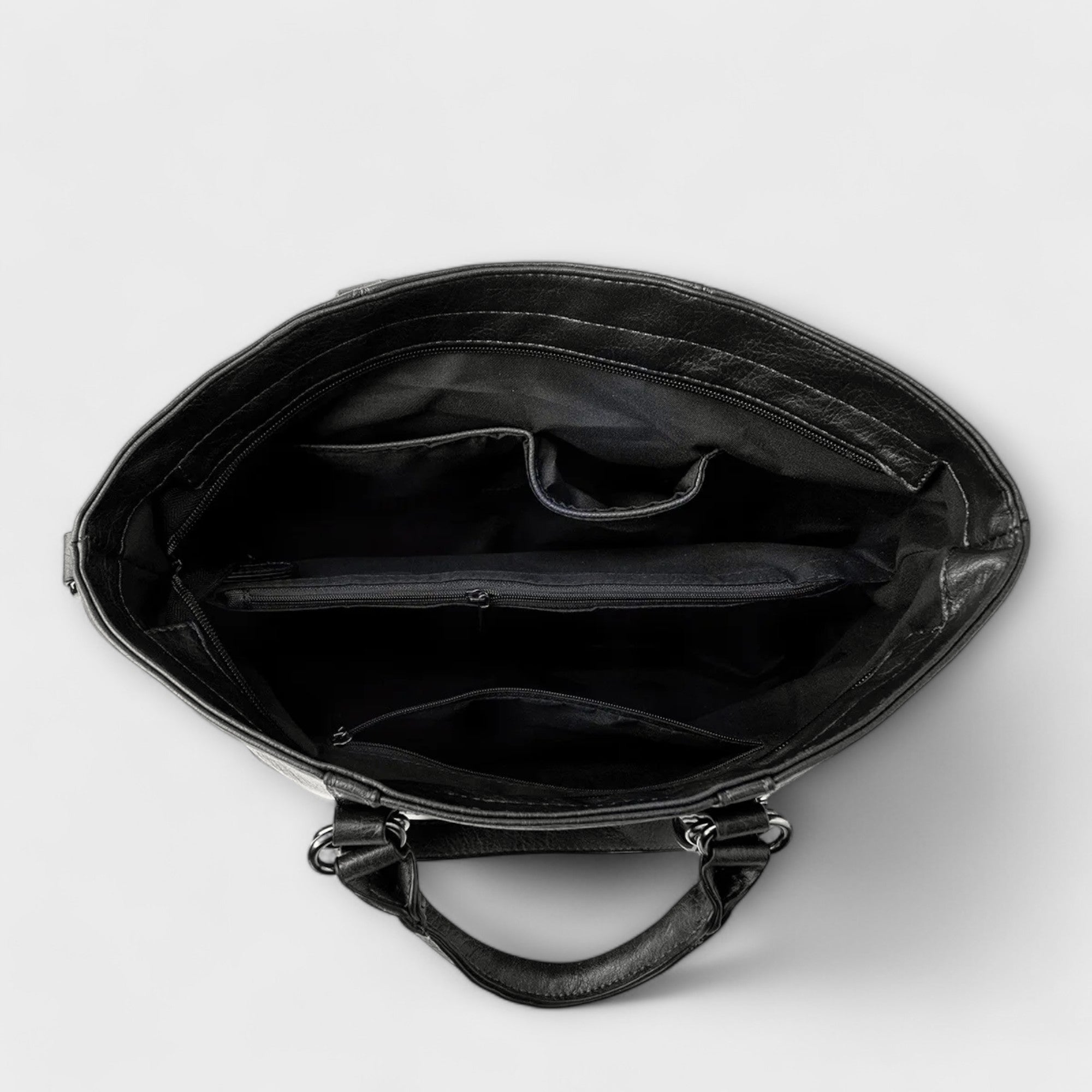 Didelė odinė handbag