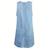 Laisvalaikio Denim Suknelė