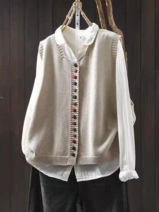 Knit Sweater (Juoda)