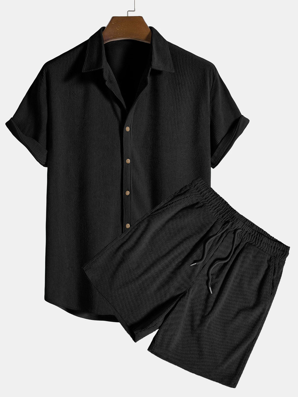 Velvet Collar Shirt