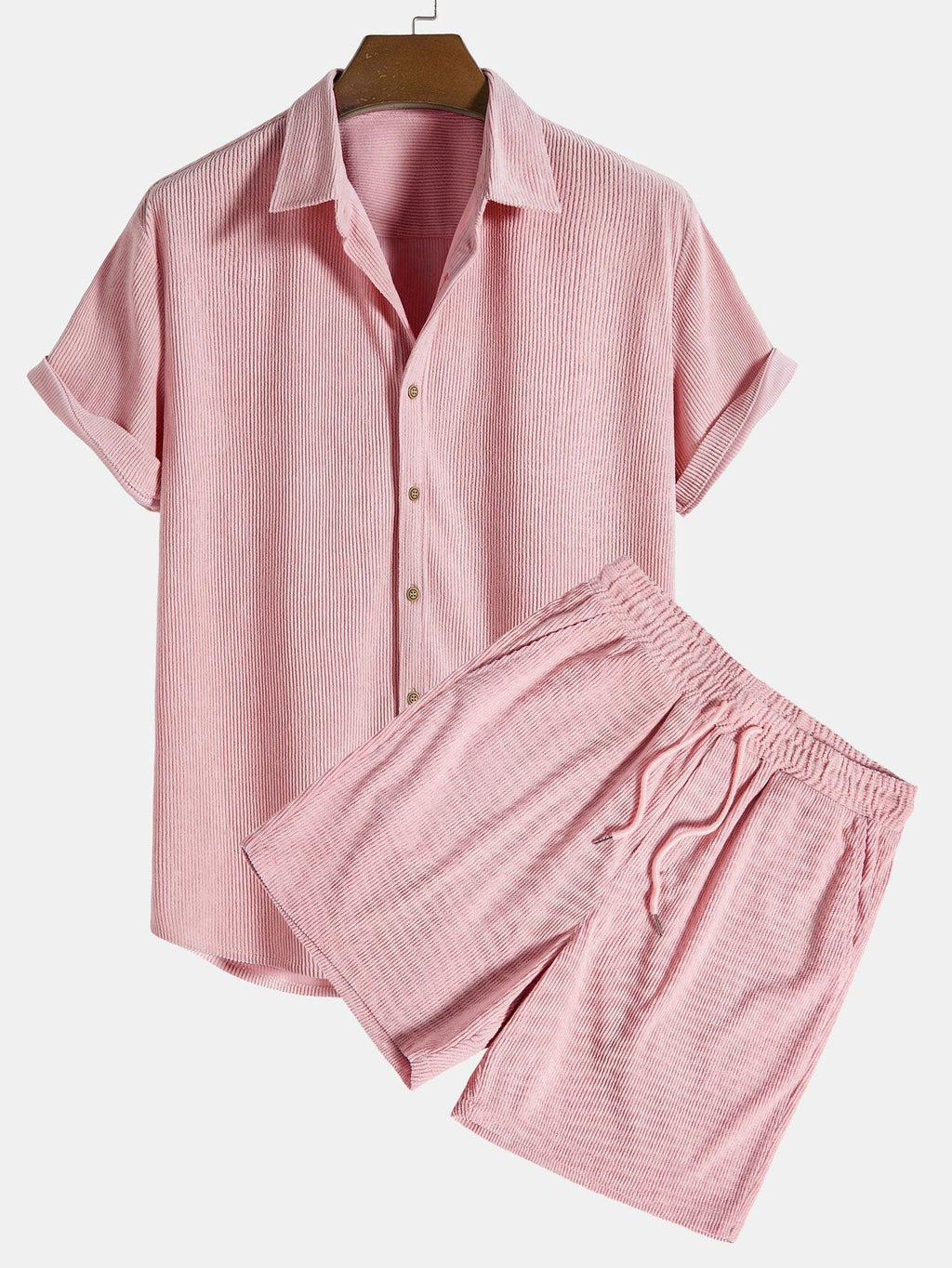 Velvet Collar Shirt