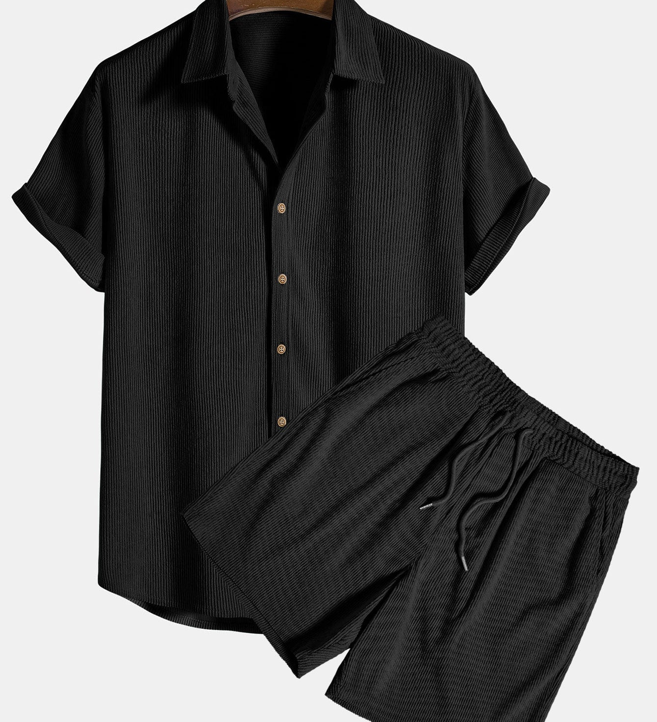Velvet Collar Shirt