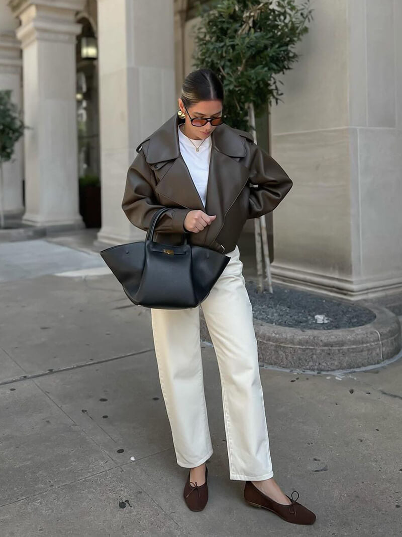 Oiled Leather Handbag