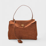 Suede Handbag
