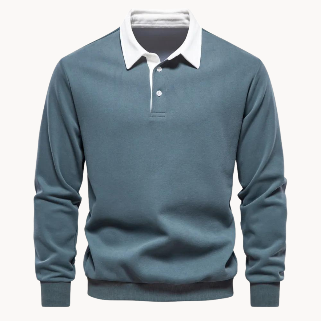 Blend Polo Sweatshirt - Lankstus
