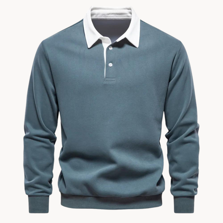 Blend Polo Sweatshirt - Lankstus