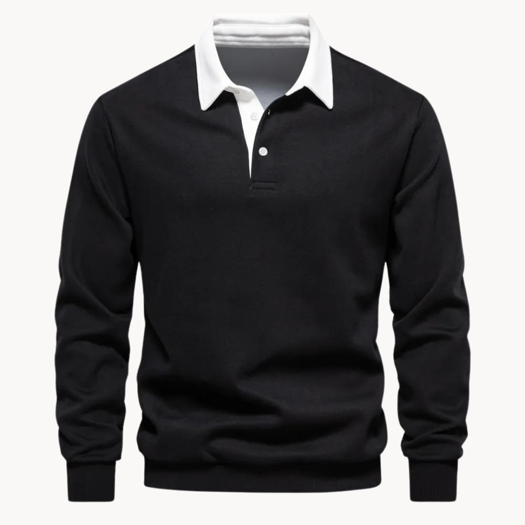 Blend Polo Sweatshirt - Lankstus