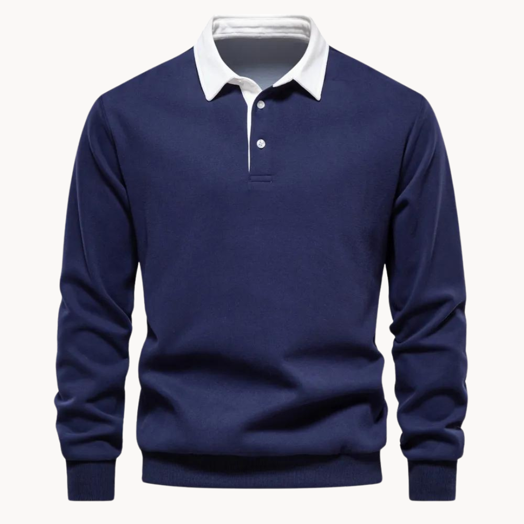 Blend Polo Sweatshirt - Lankstus