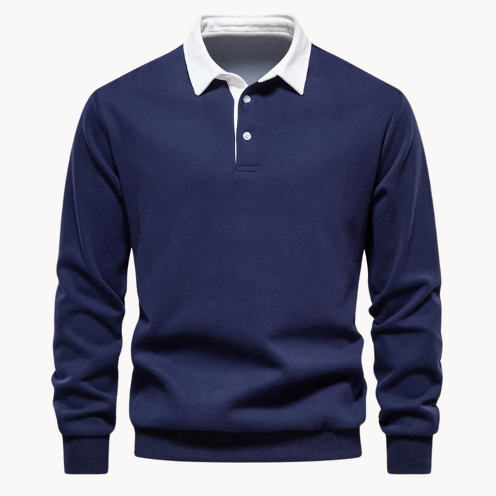 Blend Polo Sweatshirt - Lankstus