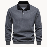Blend Polo Sweatshirt - Lankstus