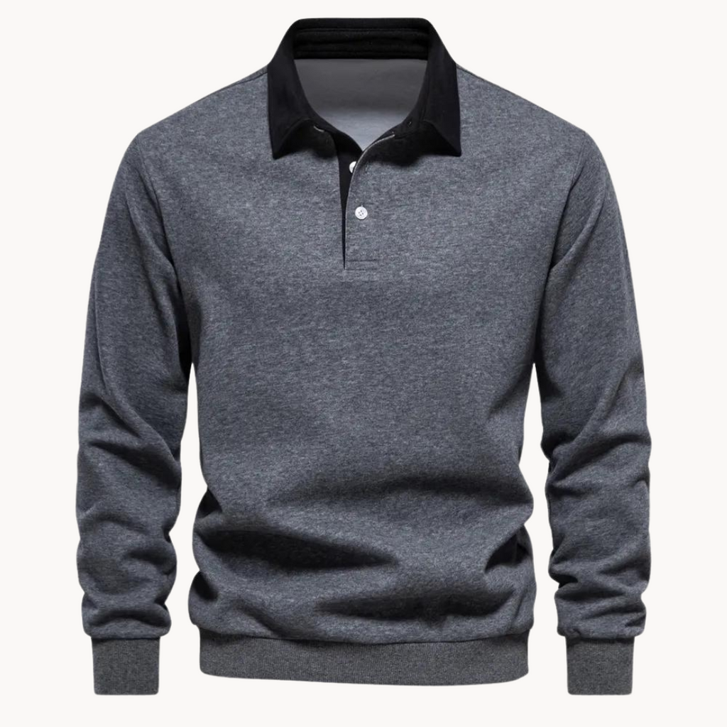 Blend Polo Sweatshirt - Lankstus