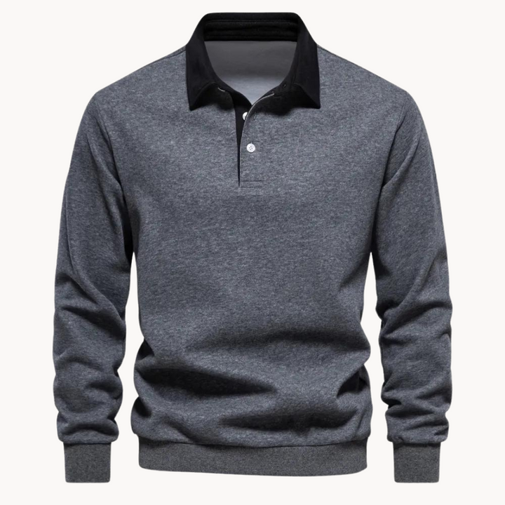 Blend Polo Sweatshirt - Lankstus