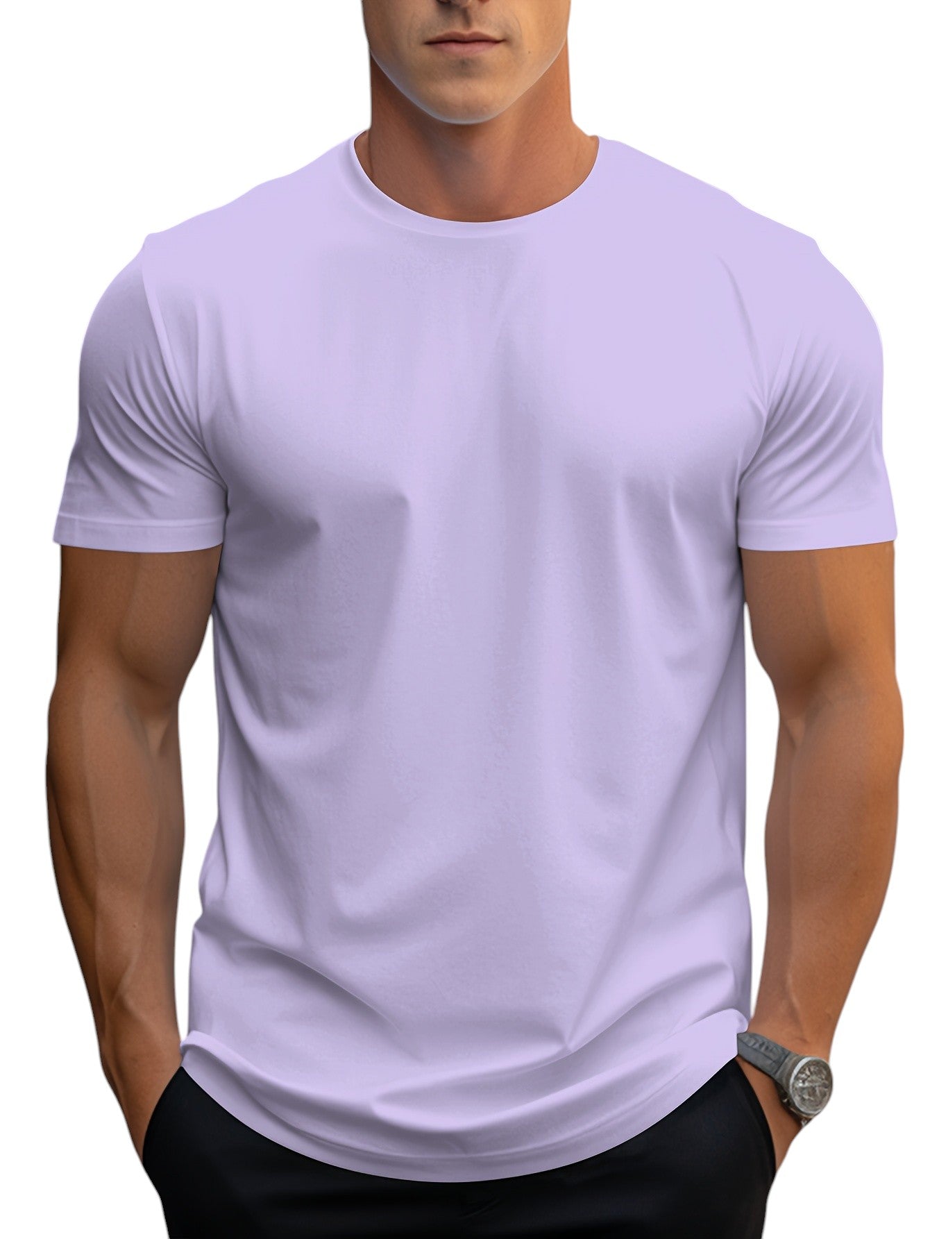 T-shirt - Regular Fit with Soft V-Neck