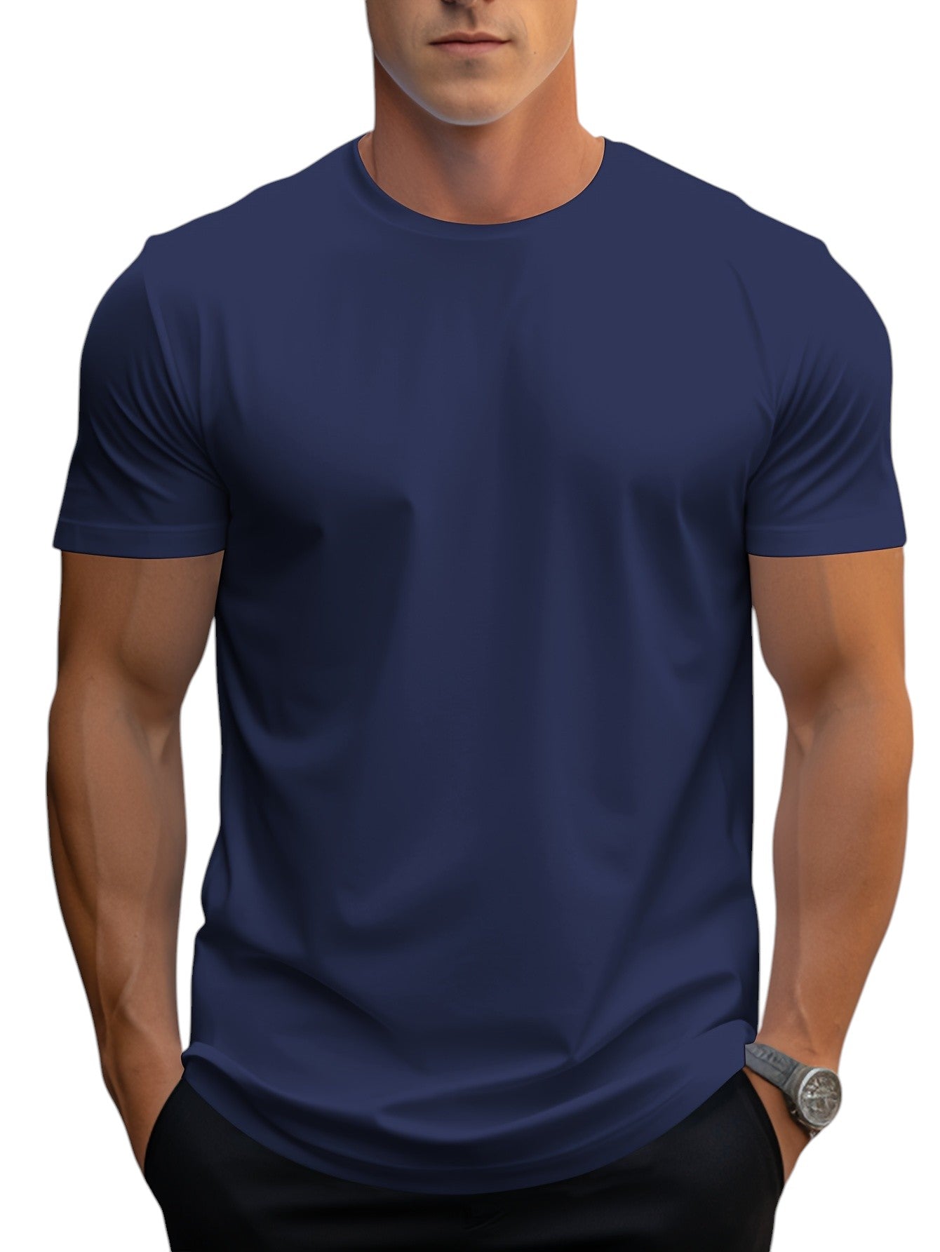 T-shirt - Regular Fit with Soft V-Neck