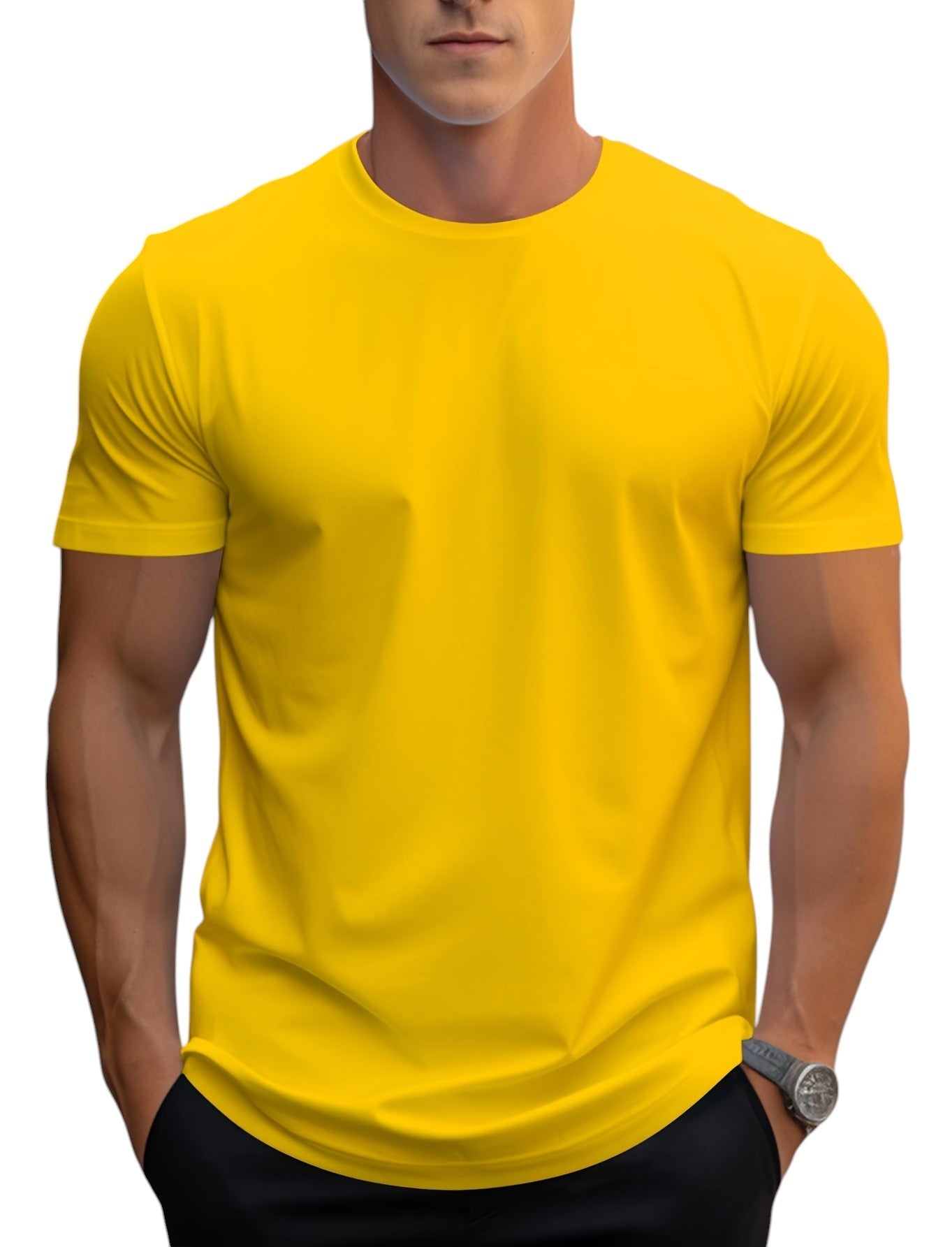 T-shirt - Regular Fit with Soft V-Neck