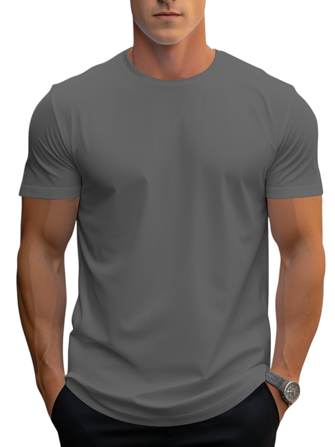 T-shirt - Regular Fit with Soft V-Neck