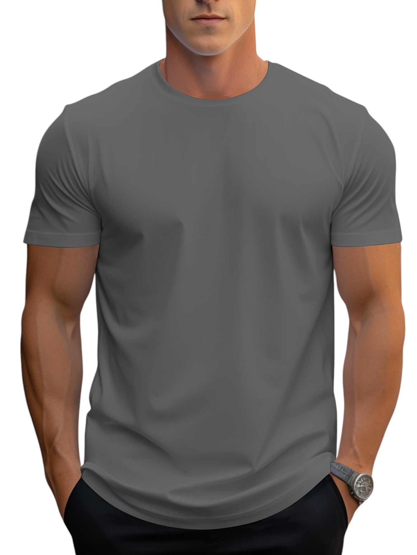 T-shirt - Regular Fit with Soft V-Neck
