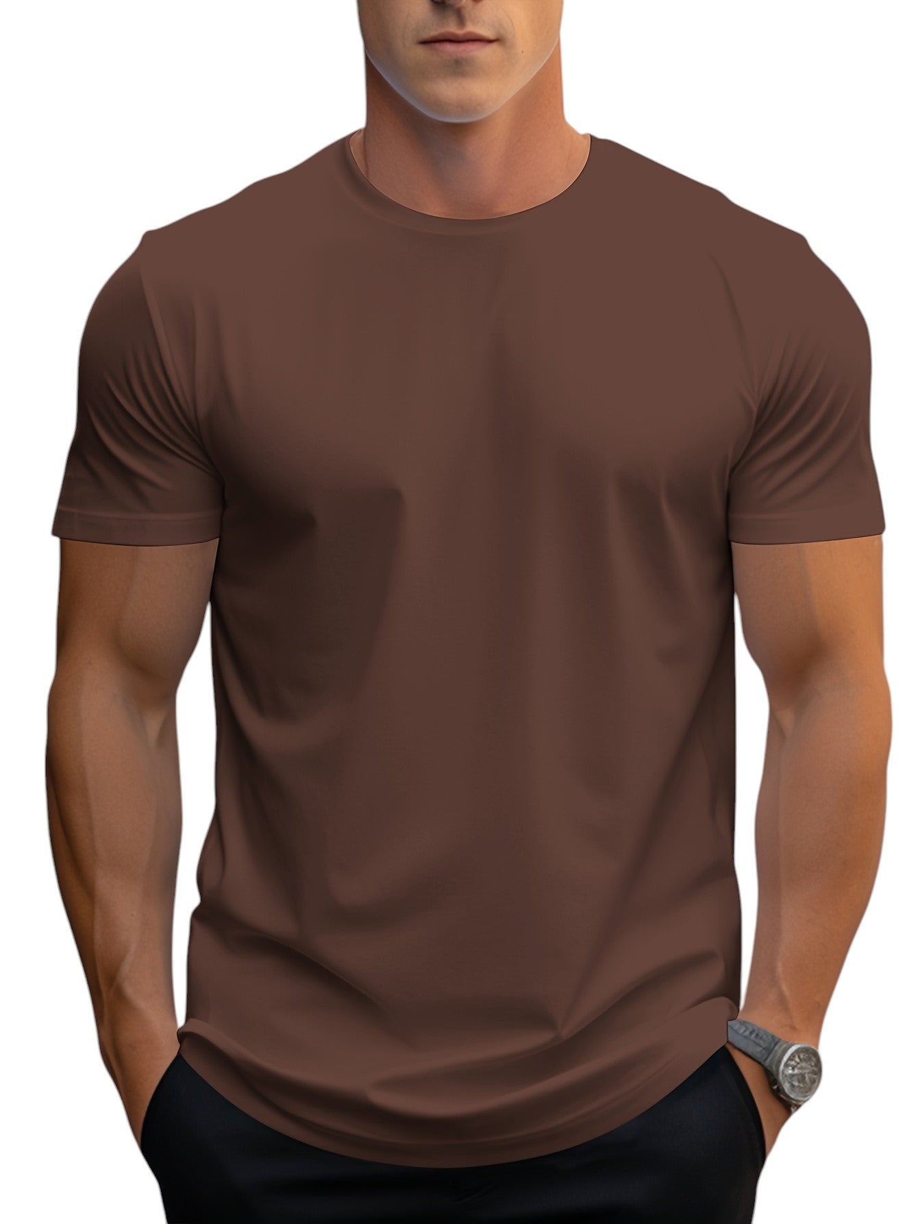 T-shirt - Regular Fit with Soft V-Neck