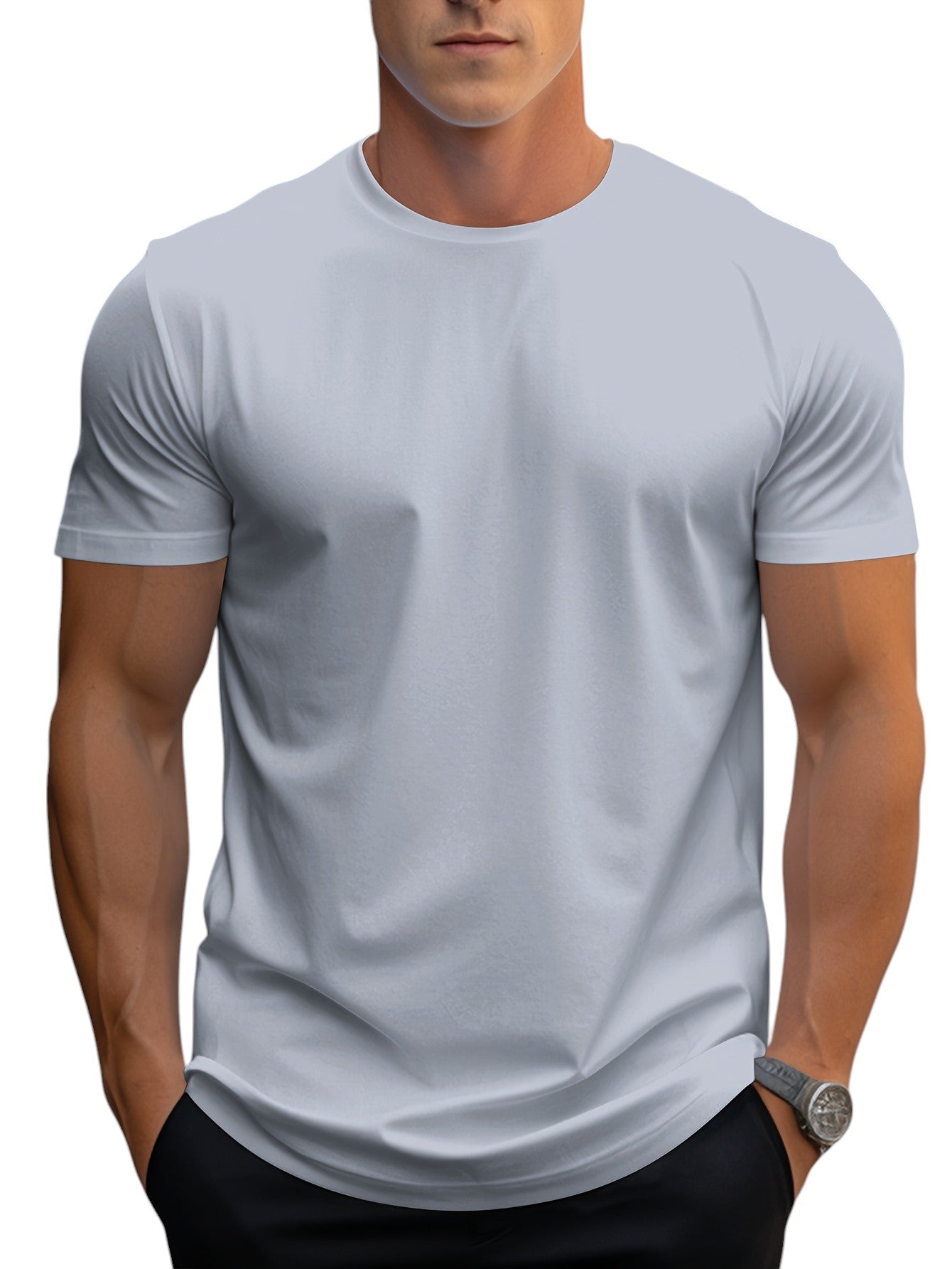 T-shirt - Regular Fit with Soft V-Neck