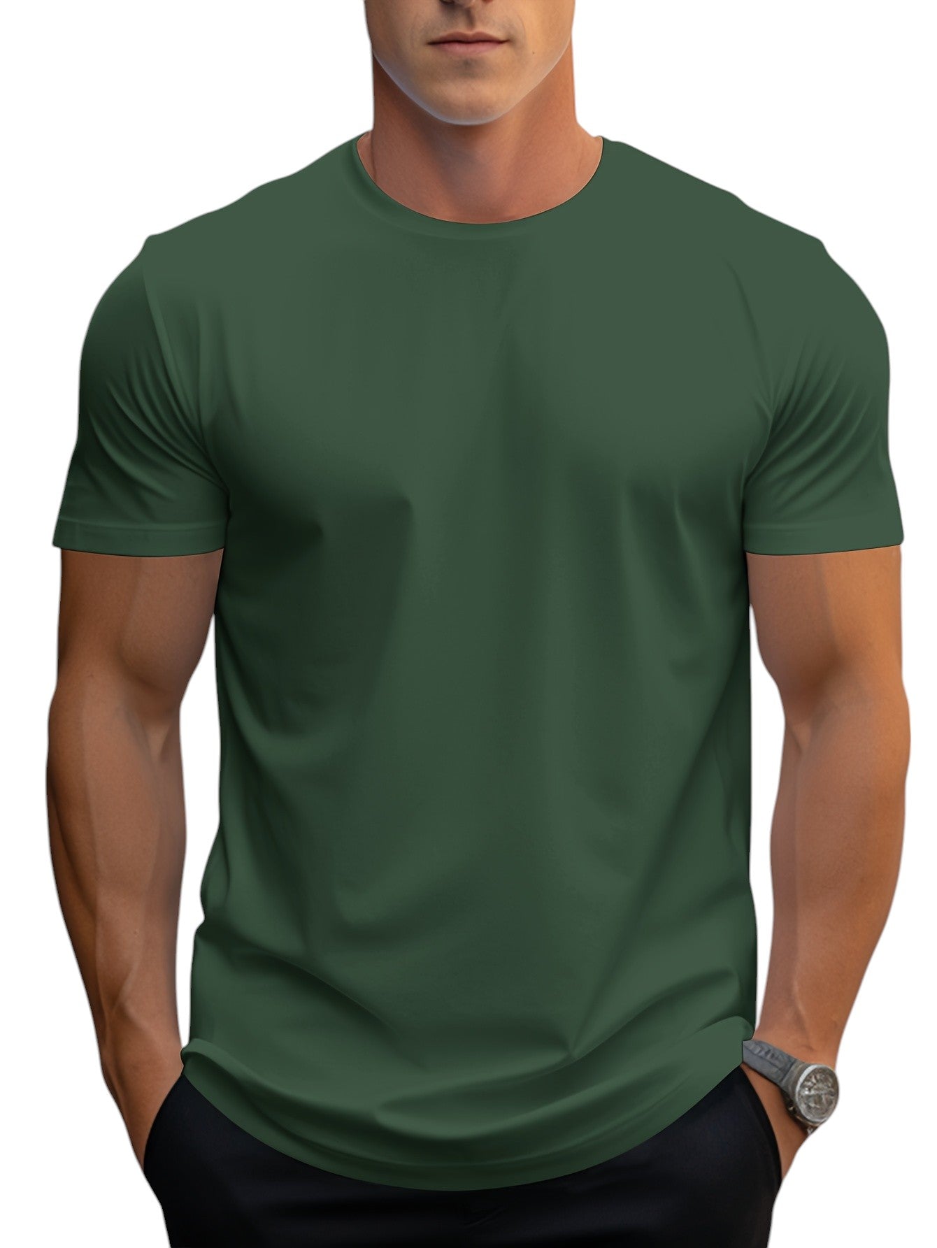 T-shirt - Regular Fit with Soft V-Neck